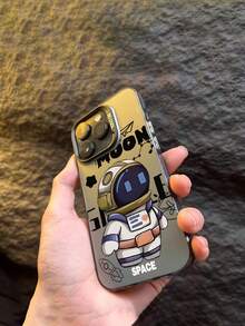 1 件卡通宇航员图案防震 TPU 手机壳适用于 iPhone 和手机 - 彩色 - 查看 4