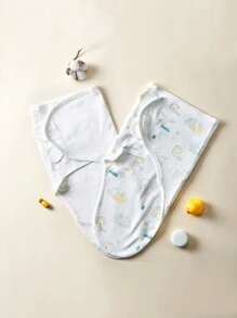2pcs Baby Anti-startle Swaddle Blankets