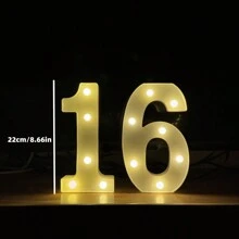 1 set de 1 à 100 Lumière d'ambiance thème anniversaire, Décoration d'ambiance pour festivals, maison, Saint-Valentin, lieu de proposition, éclairage d'ambiance pour fête