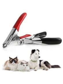 1 件装宠物指甲钳、狗指甲剪、不锈钢猫指甲刀，用于动物爪子切割和修剪用品 - 彩色 - 查看 3