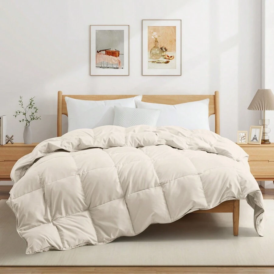 Peace Nest Puredown Lightweight White Goose Feather Down Comforter