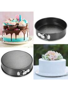 Moldes Pasteles Repostería Desmontables Para Tartas 3 Piezas - Negro - Ver 8