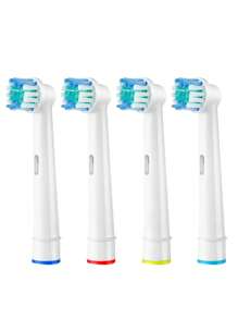 Cepillo de dientes eléctrico inteligente, 3 modos de limpieza, recargable por USB, cepillos de dientes eléctricos recargables con temporizador de 2 minutos, estuche de viaje y 2 cabezales de cepillo, compatible con los cabezales de recambio del cepillo de dientes eléctrico