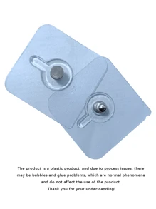 Modern Wall Mounted Practical Hook - Easy To Install, Strong Adhesive, No Drilling Required, Waterproof Plastic Hook, Suitable For Pictures, Photo Frames, Posters, Clocks In Kitchens And Bathrooms - No Nail Sticker - View 10