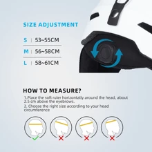 JetBlaze Casco para esquiar, casco para snowboard, casco para deportes de nieve, carcasa de PC, núcleo absorbente de impactos de EPS, ventilación individual, ajustable en talla, disponible en dos tamaños de forro, orejeras desmontables