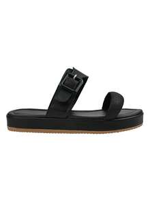 Women's Casual Platform Flip Flops Shiny REF421 - màu đen - Xem 2