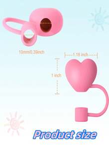 5 pièces de couvre-pailles personnalisés avec nom, bouchon de paille en silicone souple de grand diamètre 10 mm, forme de cœur, bouchon anti-poussière, couvercle de protection des pailles, compatible avec tasse, bouteille d'eau, multifonctionnel, durable, ornemental, anti-moisissure, adorable, de haute qualité, mignon, personnalisé, unique, pour elle, petite amie, famille, amis, fils, étudiants, travailleurs, enfants, pour anniversaires, mariages, remises de diplômes, pendaison de crémaillère