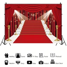 1pc Red Carpet Background Photography Background Red Curtain Background Banner, Multi-Size, Polyester Material, Suitable For Weddings, Bridal Parties, Birthdays, Indoor/Outdoor Decoration, Home, Garden, Patio Decoration, Universal Theme