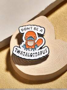 创意卡通金属胸针系列“Don't Be A...”，个性别针，可用于衣服、包包、帽子，多用途装饰徽章，适合作为送给朋友和同学的小礼物 - 彩色 - 查看 16