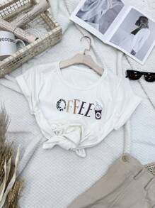100% Cotton Women's Clothing - 白色 - 查看 4