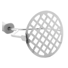 Potato Masher Stainless Steel Manual Plastic Handle Puree Vegetables Beans Mash - Black - View 3