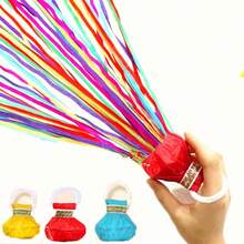 5pcs/10pcs/20pcs Hand-Thrown Ribbon Ambiance Props Containing 20 Ribbons For Wedding Party Spider Silk Birthday Hand-Thrown Celebration Spray Flowers - Multicolor - View 6