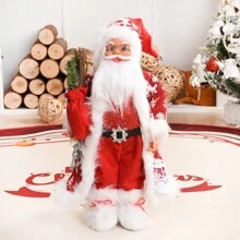 1 đồ trang trí Giáng sinh Đồ trang trí ông già Noel màu đỏ Đồ trang trí thủ công bằng vải đứng Tượng ông già Noel cho tiệc Giáng sinh Đồ trang trí nhà Quà tặng ngày lễ - Nhiều màu - Xem 6