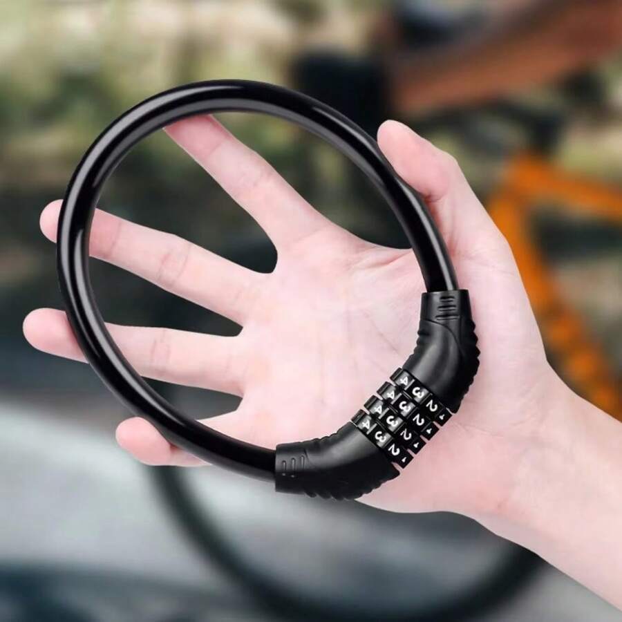 Fahrradschloss Motorrad tragbare Sicherheit 4stelliger Code Fahrradschloss für Fahrrad Motorrad