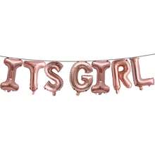 1 Set 32 Inch Rose Gold Alphabet Birthday Proposal Welcome Home Decor Theme Set, Suitable For Gender Reveal Home Decoration Outdoor Party Balloon Kit - Rose Gold - View 8