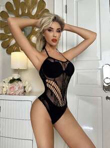 Lingerie sexy sous-vêtements nouvelle bretelle jacquard ajourée sexy bikini résille