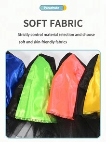 1pc, 3pcs, 6pcs Parachute Toy - Tangle-Free Flying Outdoor Parachute For Small Outdoor Toy, Throwing Toy Parachute Flying Toy - Hand Thrown Parachute Toy - View 5