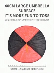 1pc, 3pcs, 6pcs Parachute Toy - Tangle-Free Flying Outdoor Parachute For Small Outdoor Toy, Throwing Toy Parachute Flying Toy - Hand Thrown Parachute Toy - View 9