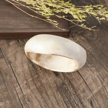 1 chiếc vòng tay nhựa trong suốt họa tiết hình học phóng đại thời trang - vòng đeo tay - Xem 5