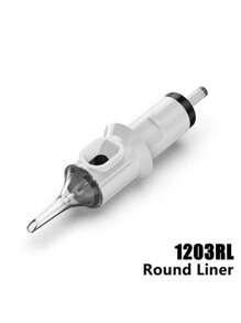 Cartuchos De Tatuaje Profesional Round Liner Quelle 20pz - Monocromo - Ver 4