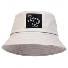 1顶男士PU皮革黑桃印花渔夫帽，时尚休闲帽，适合春季、秋季郊游、旅行、海滩、派对等场合。 - 彩色 - 查看 7