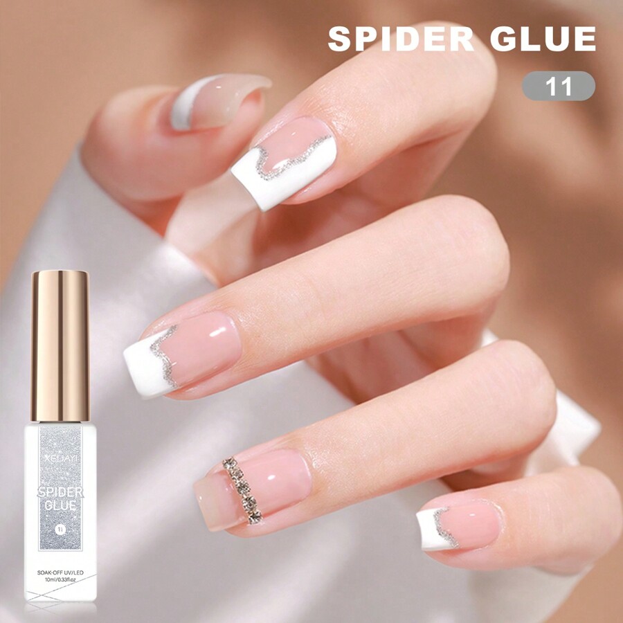 XEIJAYI Spider Wire Gel 10ML Drawing Painting Gel Wire Stripe Wave Nail
