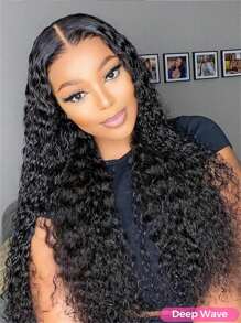 180% Density Pre Plucked Lace Front Wigs Human Hair 13x4 HD Transparent Lace Front Human Hair Wigs For Women Glueless Brazilian Virgin Hair Lace Frontal Wig With Baby Hair