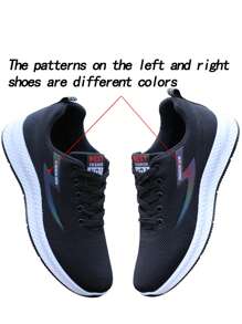Breathable Mesh Casual Sneakers For Men, Lightweight, Odor-Resistant, All Season, Running Shoes, Non-Slip, Fashionable,
