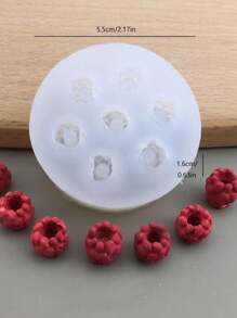 1 pezzo Stampo in silicone per mirtillo, lampone, mora