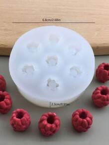 1 pezzo Stampo in silicone per mirtillo, lampone, mora