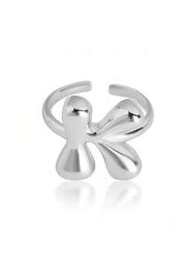 1 chiếc nhẫn 26 chữ cái tiếng Anh có thể điều chỉnh, dành cho nữ, chất liệu đồng, phù hợp để đeo hàng ngày, đi nghỉ và dự tiệc, quà tặng tùy chỉnh và cá nhân hóa cho ngày lễ, sinh nhật và kỷ niệm - nhẫn - Xem 14