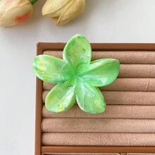 2 chiếc kẹp tóc nhựa hoa ombre màu xanh và trắng cỡ lớn, thời trang và thanh lịch, thích hợp cho hàng ngày, giải trí, tiệc tùng, đi làm, kỳ nghỉ - Phụ kiện tóc - Nhiều màu - Xem 9