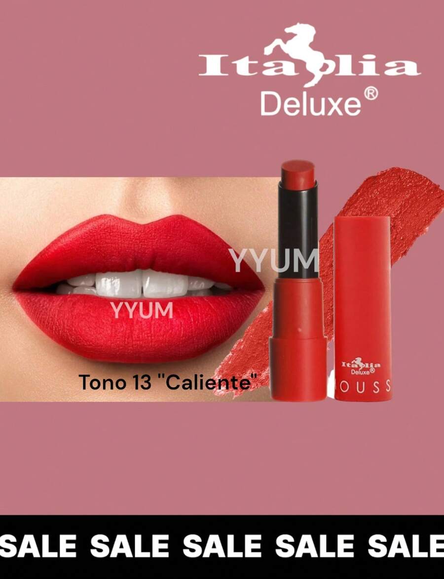 Italia Deluxe Matte Mousse Stick - Tono 13 ''Caliente'' - View 1