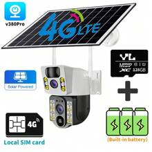 SWVW V380 Pro 10 倍变焦 4K 太阳能摄像机 4G SIM 卡双镜头 8MP 高清夜视网络闭路电视监控云台 PIR 人体检测报警防水内置电池摄像机 - 800萬4K高畫質攝影機 - 查看 17