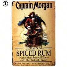 1pc, Beer Alcohol Metal Tin Sign (8''x12''/20cm*30cm),Vintage Metal Tin Plaque Art Posters Club Decoration Retro Bar Pub Man Cave Home Wall Decor Best Gifts Birthday