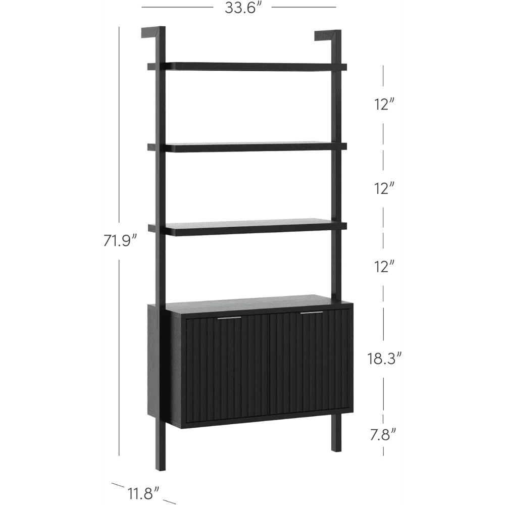 3 Shelf Solid Wood Bookshelf Wall Mounted Bookshelf With Cabinet With 3-shelf-solid-wood-bookshelf-wall-mounted-bookshelf-with-cabinet-with