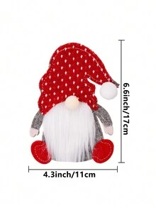 1 Bộ đồ ăn Rudolph với mũ đỏ và râu trắng Ông già lùn Quả bóng Giáng sinh Dao, nĩa và đũa được cá nhân hóa Trang trí thích hợp cho tiệc cưới tại nhà khách sạn - Nhiều màu - Xem 12