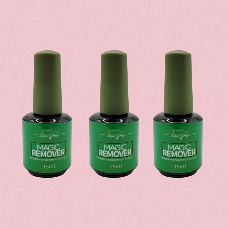 3 LADYS MAGIC GEL REMOVERS - Green - View 1