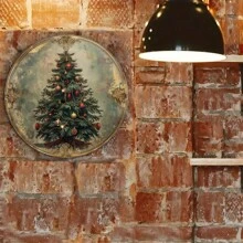 Biển báo sắt cây cổ điển - Tròn 8x8 inch, Hoàn hảo cho trang trí nhà cửa, quán cà phê, căn hộ và phòng khách Quà tặng lý tưởng cho ngày lễ Lên, xuống, trái và phải Các vị trí lỗ khác nhau Giao hàng ngẫu nhiên, Trang trí nhà cửa, Trang trí phòng, Trang trí tường - Nhiều màu - Xem 5