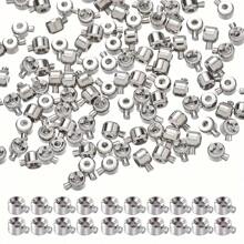 20 个 3*4 毫米铜定位扣连接器适用于 DIY 珠宝制作项链手链耳环用品 - 定位扣 - 查看 12