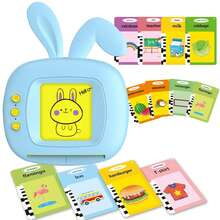 会说话的闪卡，适合 2-4 岁幼儿的 ABC 学习，玩具，言语治疗玩具，适合男孩和女孩的幼儿园教育单词闪卡 - 彩色 - 查看 13