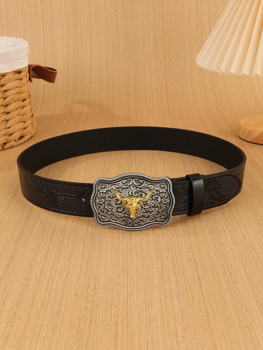 Oktoberfest Gürtel Herren/Damen - Western Style Mit Schnalle