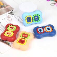 Đồ chơi Fidget Cube xoay Magic Bean, Đồ chơi xoay Magic Cube Puzzle, Quà tặng giảm căng thẳng Fidget Puzzles Brain Teaser Sudoku Puzzles dành cho người lớn, Đồ chơi giảm lo âu, Đồ chơi khối lập phương cầm tay lật đôi, Quà tặng Giáng sinh/Tiệc tùng - nhiều màu - Xem 10