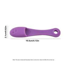 1 chiếc cọ mũi silicon, bền, cọ làm sạch lỗ chân lông, cọ rửa mặt, cọ mặt lông mềm, cọ ngón tay cánh mũi mềm, cọ rửa mụn đầu đen, bàn chải đánh răng silicon cho thú cưng, cọ vệ sinh cằm đôi, quà tặng sinh nhật, giáng sinh, halloween, lễ tạ ơn, thích hợp cho gia đình, trường học, hộ gia đình - Nhiều màu - Xem 4