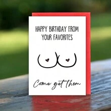 Thiệp mừng sinh nhật chồng hài hước, Thiệp mừng sinh nhật bạn trai, Thiệp mừng sinh nhật hài hước từ vợ bạn gái, Thiệp mừng sinh nhật sáng tạo hài hước, Lời chúc mừng sinh nhật hài hước - nhiều màu - Xem 2