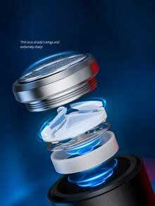 剃须刀男士电动智能胡须刀迷你旅行便携式剃须刀男士礼物 - 彩色 - 查看 5