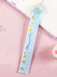 Sanrio 1pc Ruler Hello Kawaii Kitty Kuromi My Melody Cinnamoroll Cartoon 15cm Ruler Kawaii Stationery Back To School Season Gift