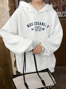 2024 新款女士休闲宽松连帽运动衫，百搭秋冬款