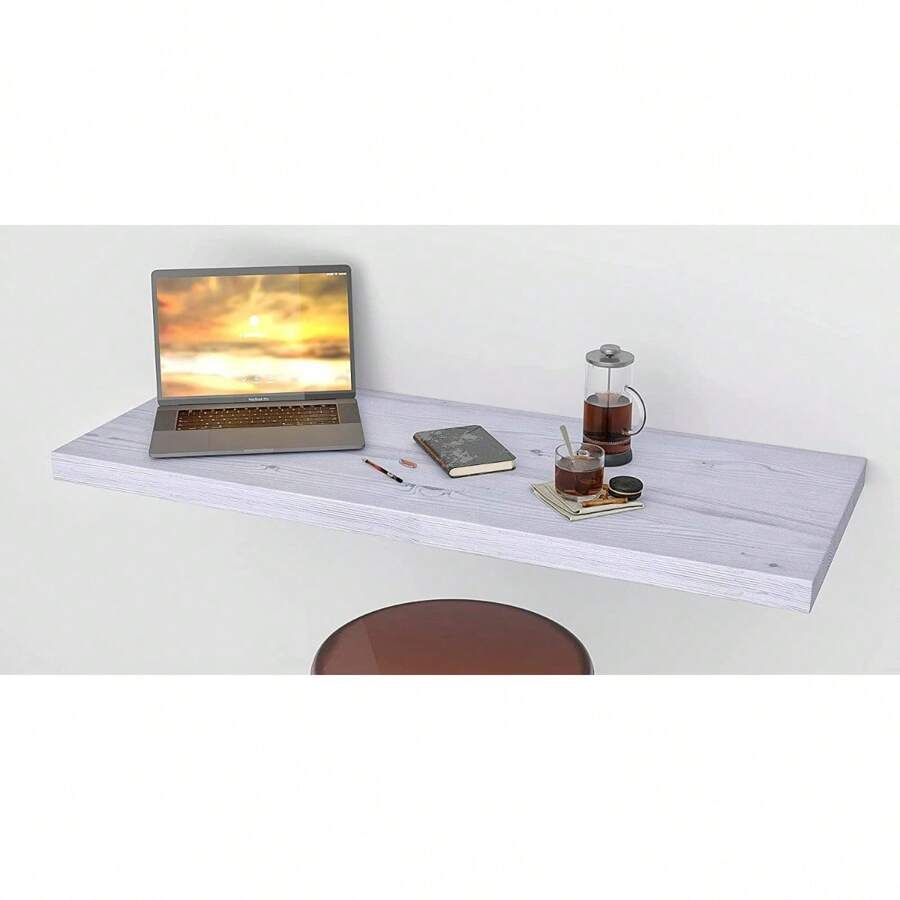 Wall Mounted Floating Desk Folding Table For Small Spaces Kitchen