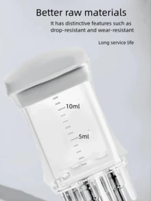 头皮涂抹梳、滚球精油涂抹器、按摩梳、护发乳液和舒缓药物涂抹器身体护理旅行、户外、运动、办公室、学校、发夹、发饰（1 件） - 彩色 - 查看 4